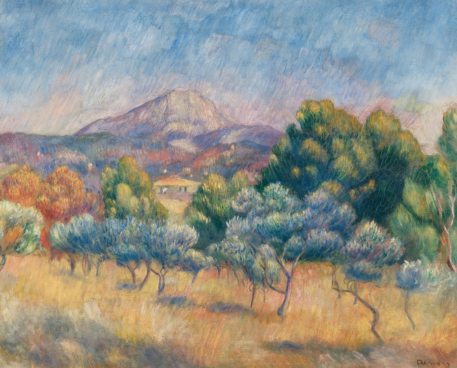 Mont Sainte-Victoire, c. 1888-89