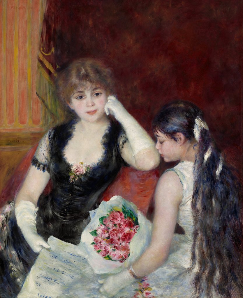 A Box At the Theatre (At the Concert), 1880