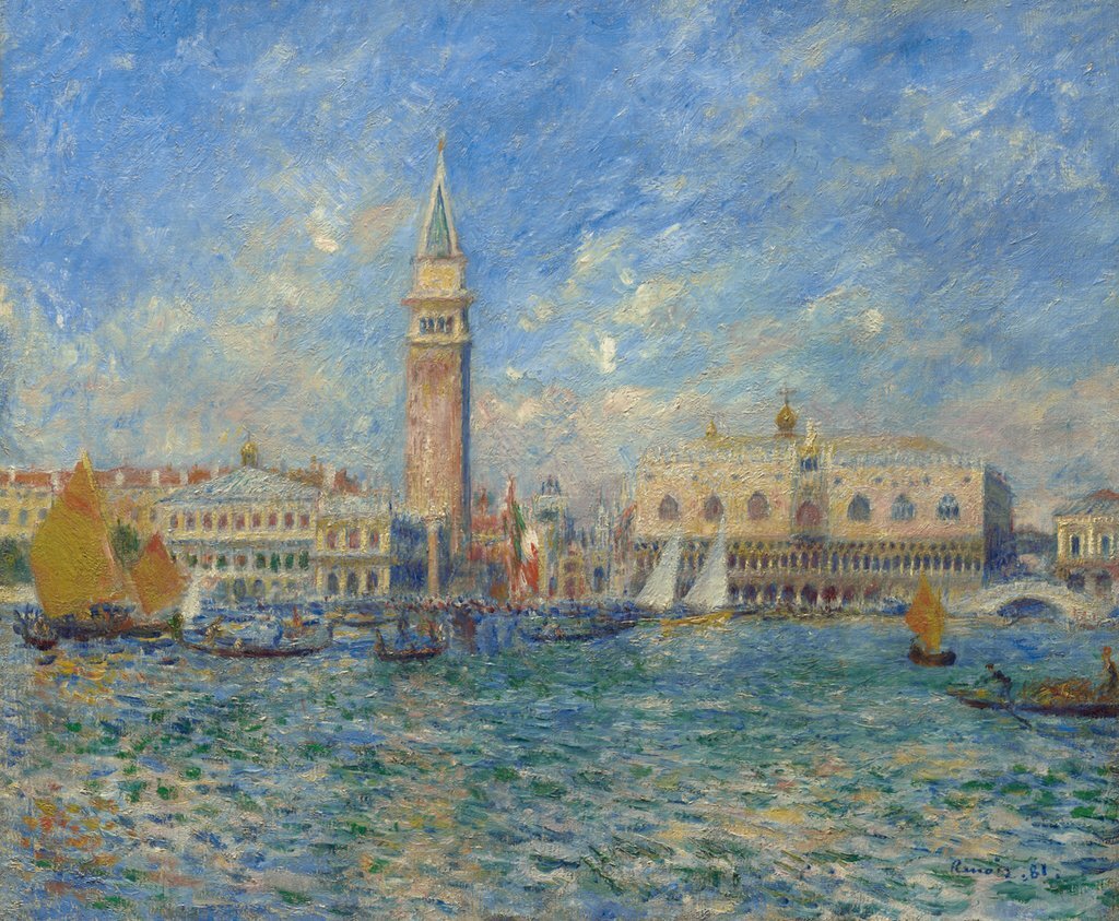 Venice, The Doge's Palace, 1881