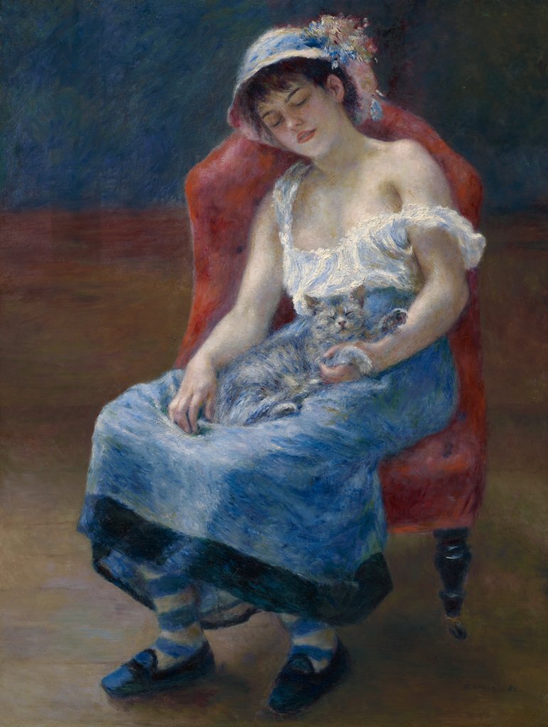 Sleeping Girl, 1880