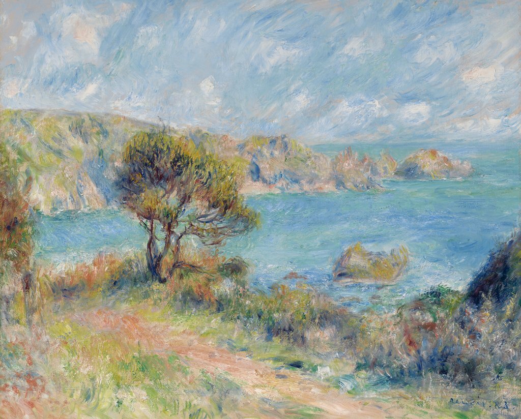 View At Guernsey, 1883