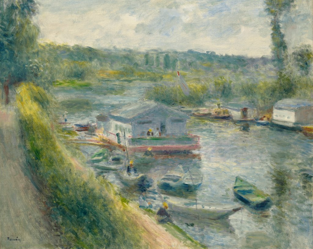 Wash-House Boat at Bas-Meudon, c. 1874