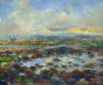 Low tide, Yport, 1883