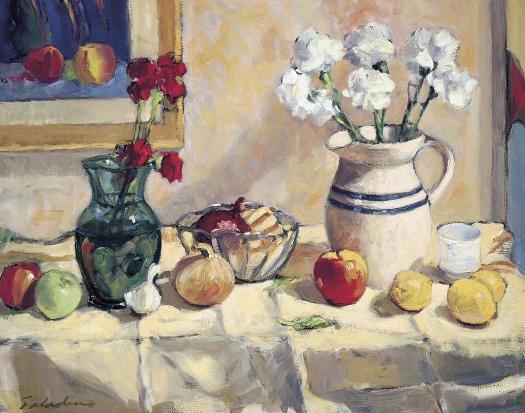 Still Life with Vase and Pitcher