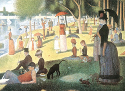 Sunday Afternoon on the Island of La Grande Jatte, 1864-66