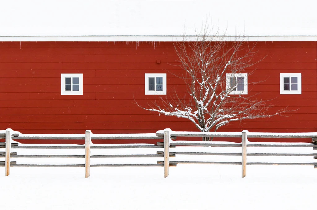 Red Bitterroot Barn