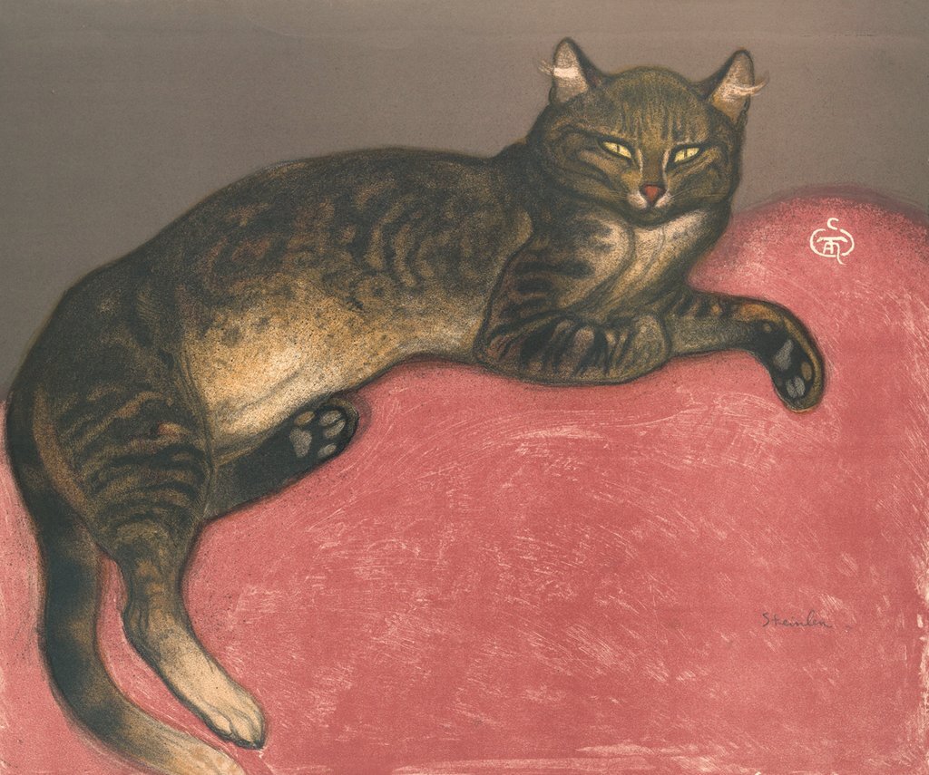 Winter: Cat On a Cushion, 1909