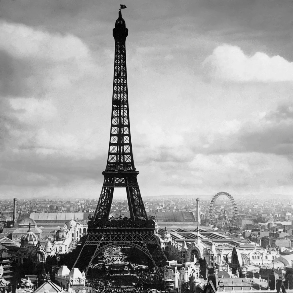 The Eiffel Tower, Paris, France, 1897