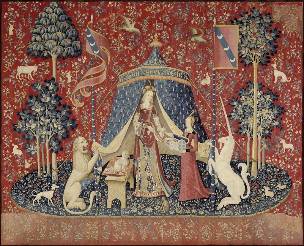 The Lady and the Unicorn, between 1484 and 1500