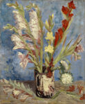 Vase with Gladioli and China Asters, 1886