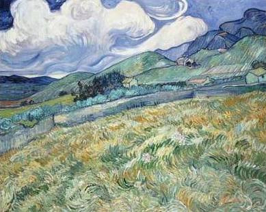 Landscape from Saint-Remy, 1889