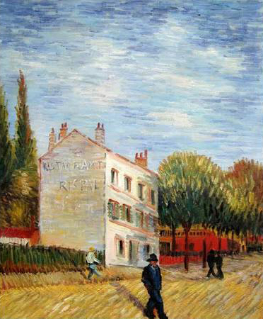 The Restaurant Rispal on Asnieres, 1887