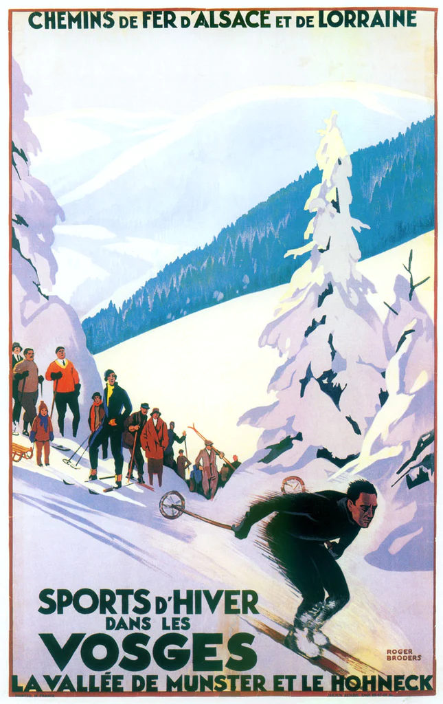 Sports d'Hiver Dans les Voges