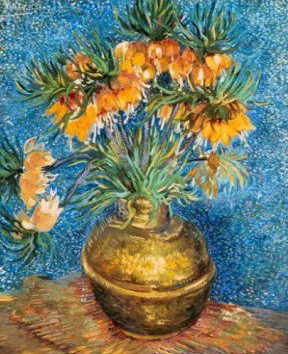 Crown Imperial Fritillaries in a Copper Vase, 1886