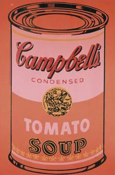 Campbell's Soup Can, 1965 (Orange)