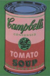 Colored Campbell's Soup Can, 1965 (Red & Green)