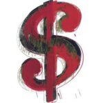 Dollar Sign, 1981 (Red)