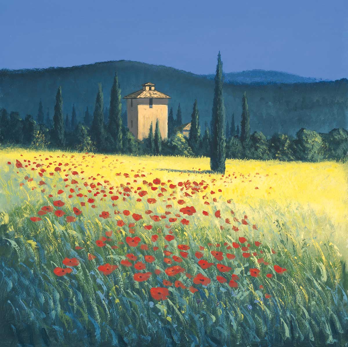Tuscan Poppies II
