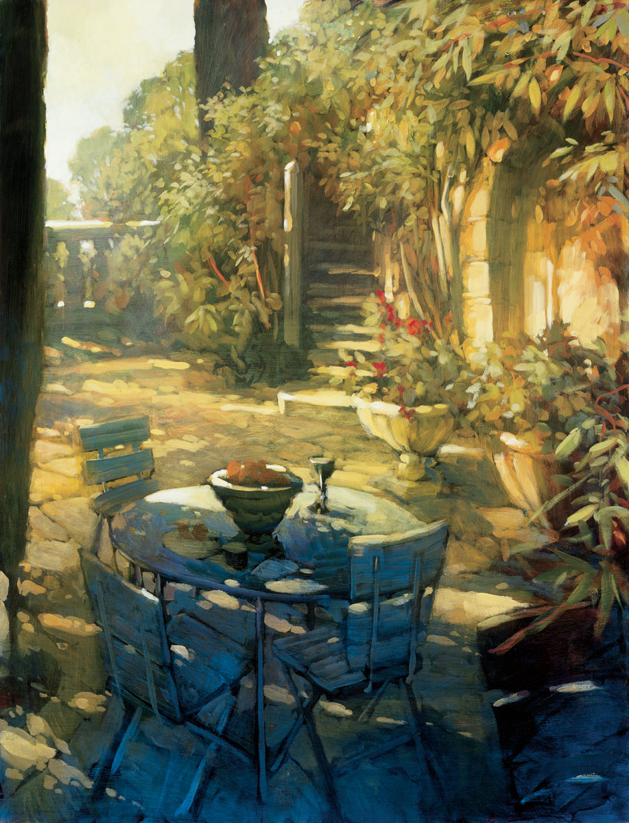 Sunlit Terrace, Crillon Le Bra