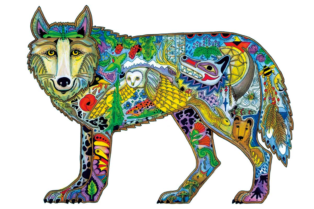 Wolf Standing