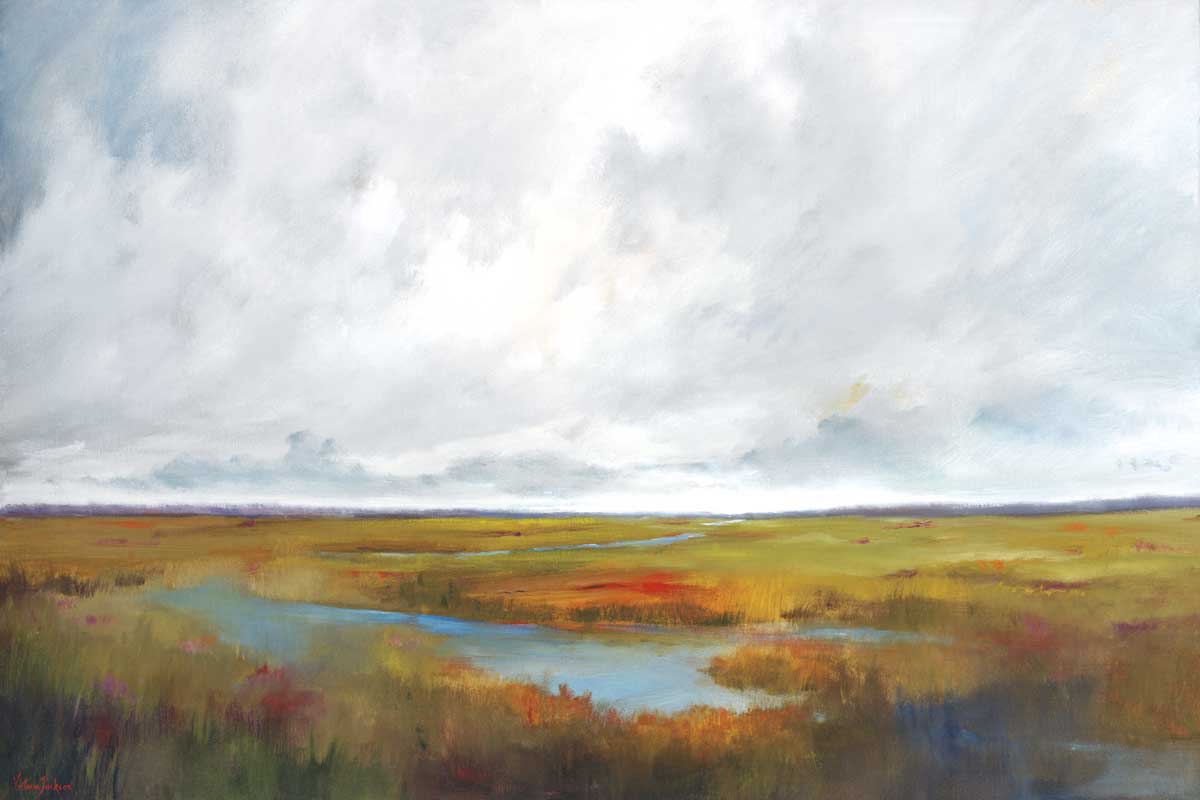 Sunset Over the Marsh