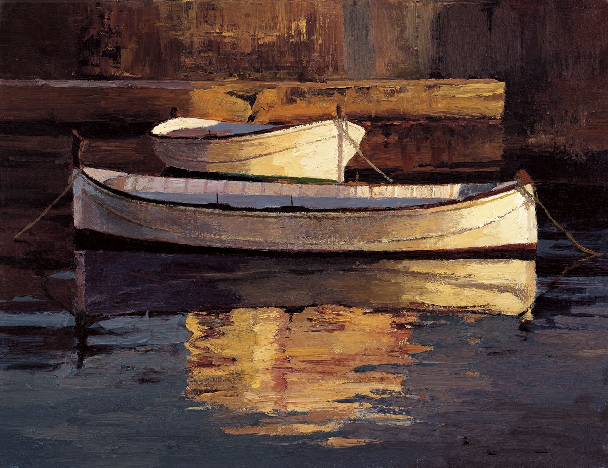 Barcas al Atardecer