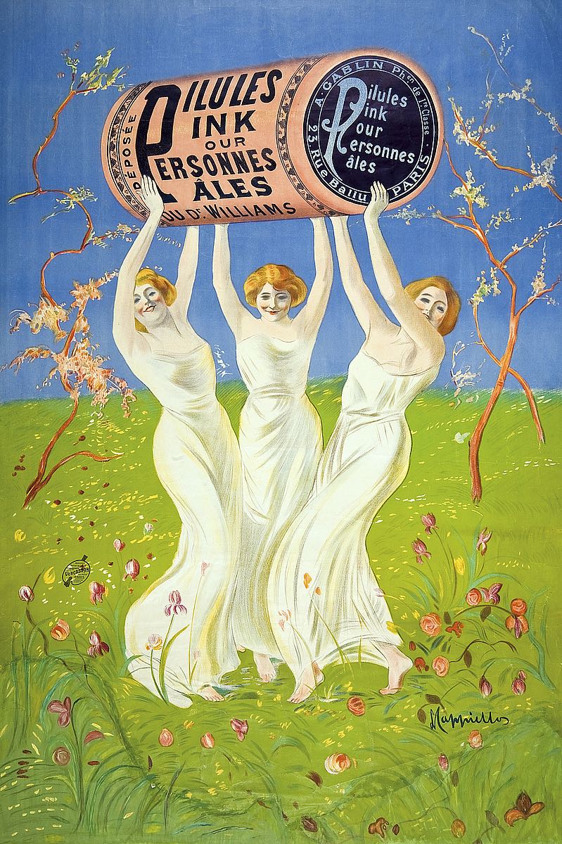 Pilules Pink pour Personnes Ples, 1910