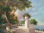 Balcony At Lake Como