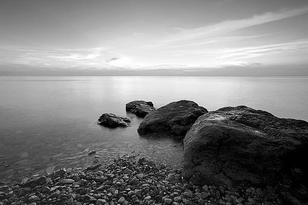 Rocks On Beach