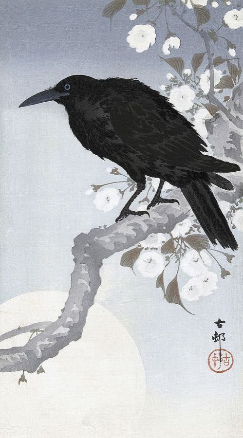 Crow At Full Moon, 1900-1930