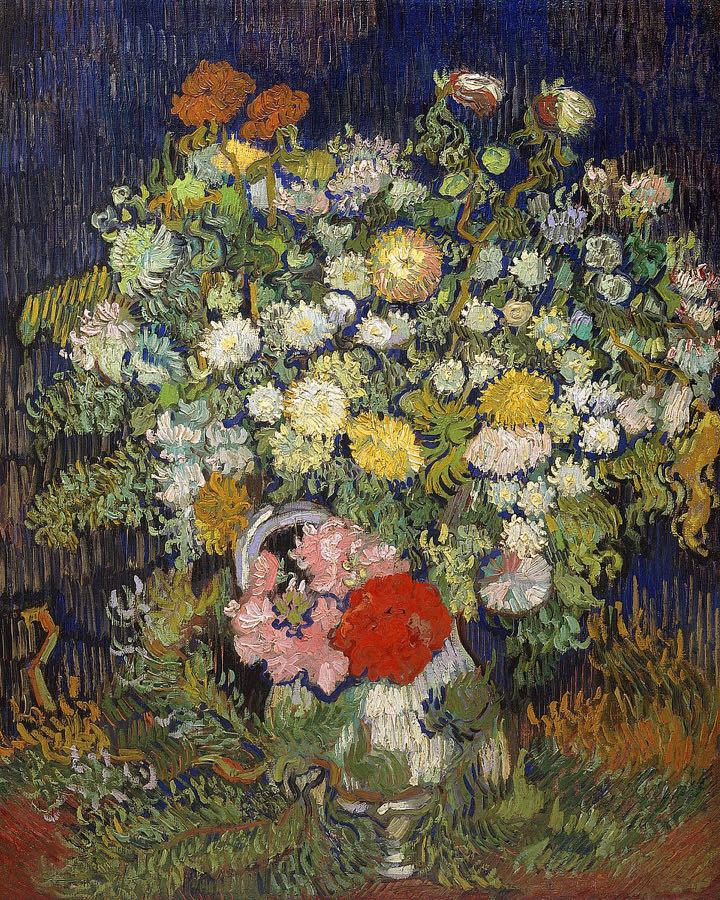 Bouquet of Flowers in a Vase, 1890