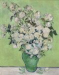 Roses,, 1890 (Green Vase)