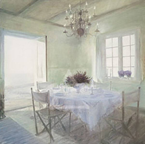 Dining Table in Early Summer Light