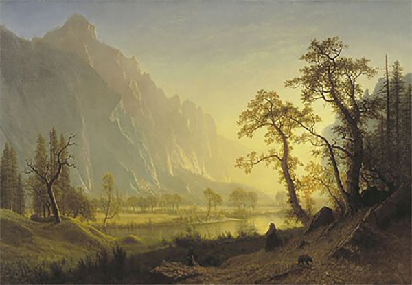 Sunrise, Yosemite Valley, Ca. 1870