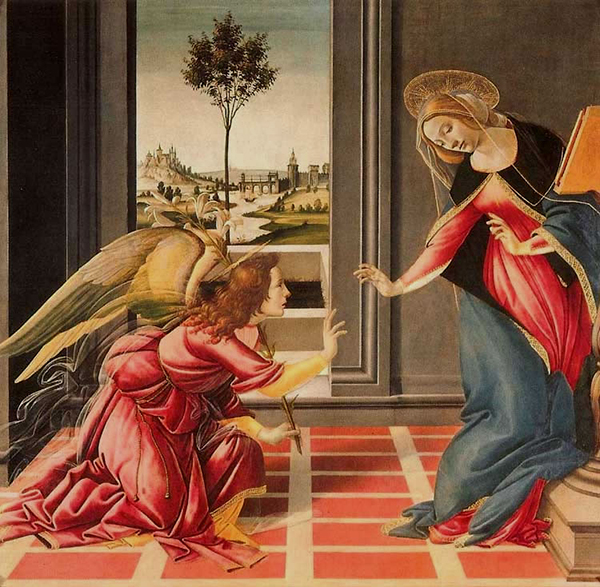 The Annunciation, c. 1489