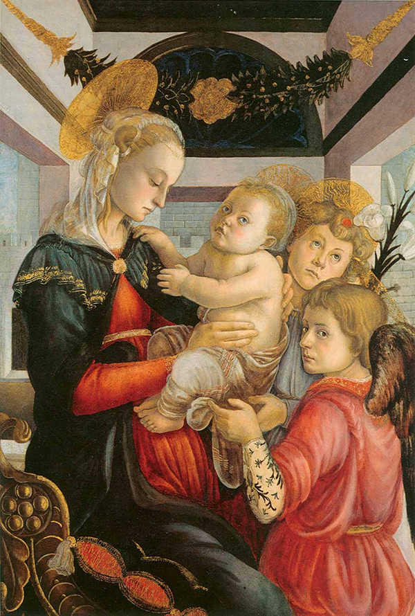 Madonna and Child with Angels