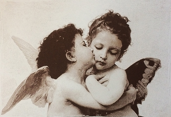 The First Kiss, c. 1873