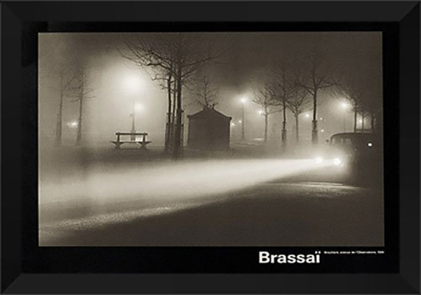 Brouillard, avenue de l'Observatoire, 1934