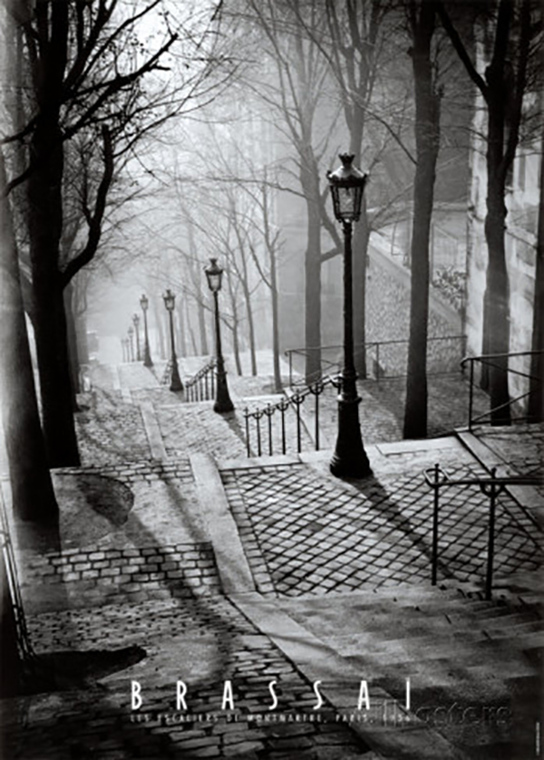 Les Escaliers de Montmartre, Paris, 1936