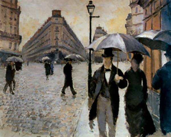 Paris, A Rainy Day, 1877