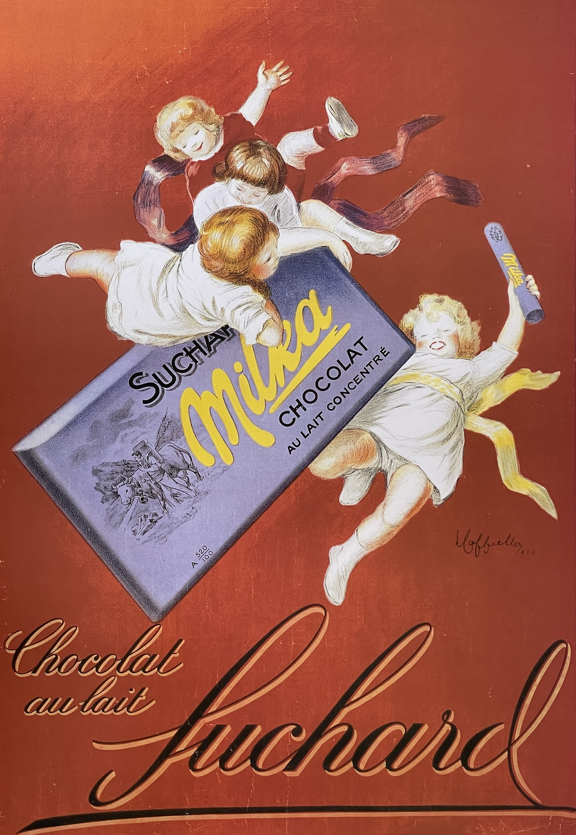 Chocolat au Lait Suchard, 1925