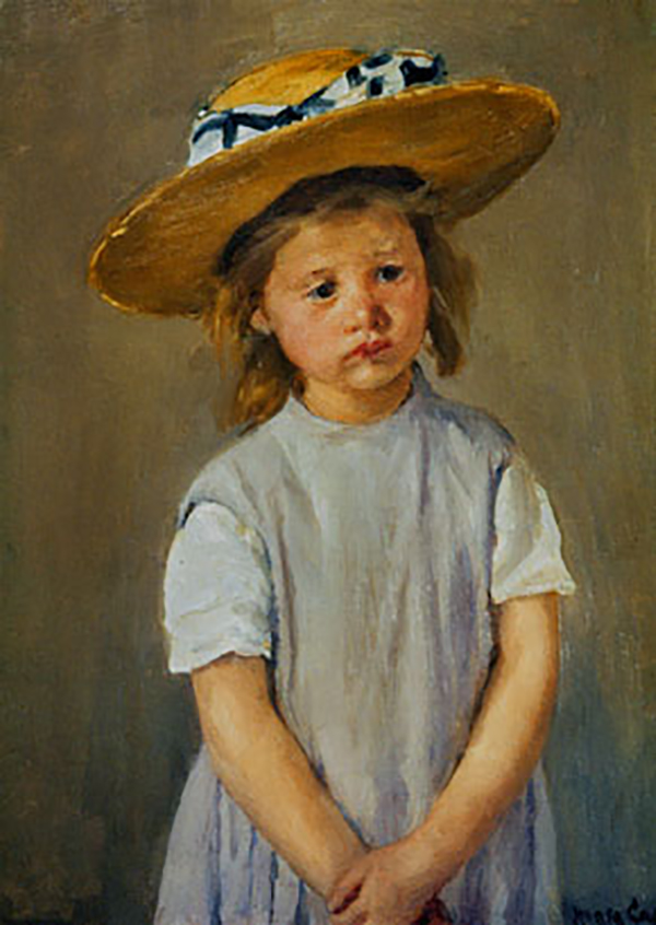 Child In a Straw Hat, c. 1886