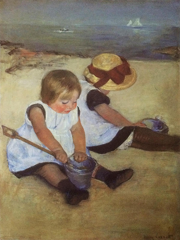 Children Playing On the Beach, 1884