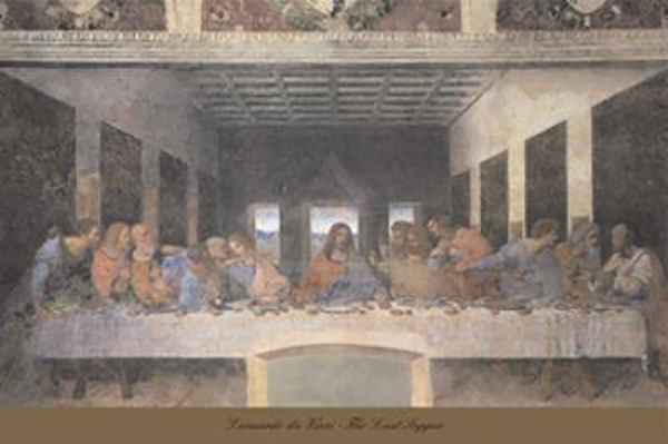The Last Supper, 1498 (post restoration)