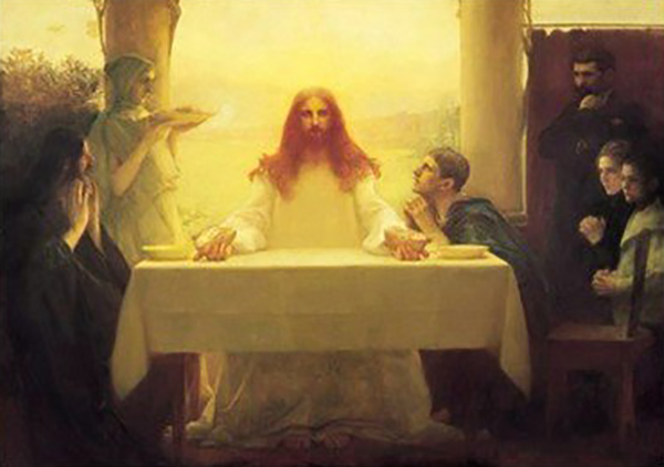 Christ and the Disciples at Emmaus, 1898