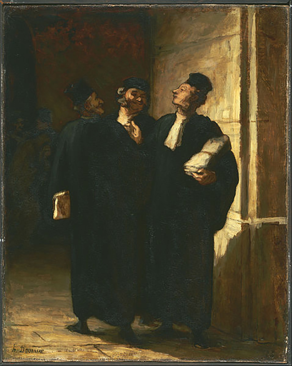 Three Lawyers, c. 1862-65