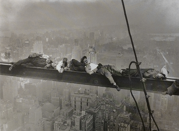 Resting On a Girder - Rockefeller Center, 1932