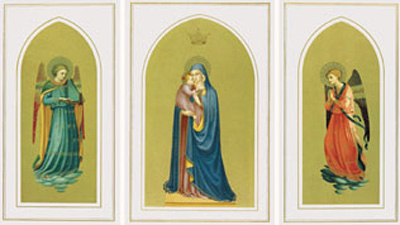 Madonna and Child Triptych