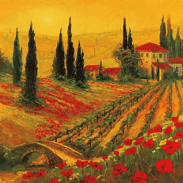 Poppies of Toscano I