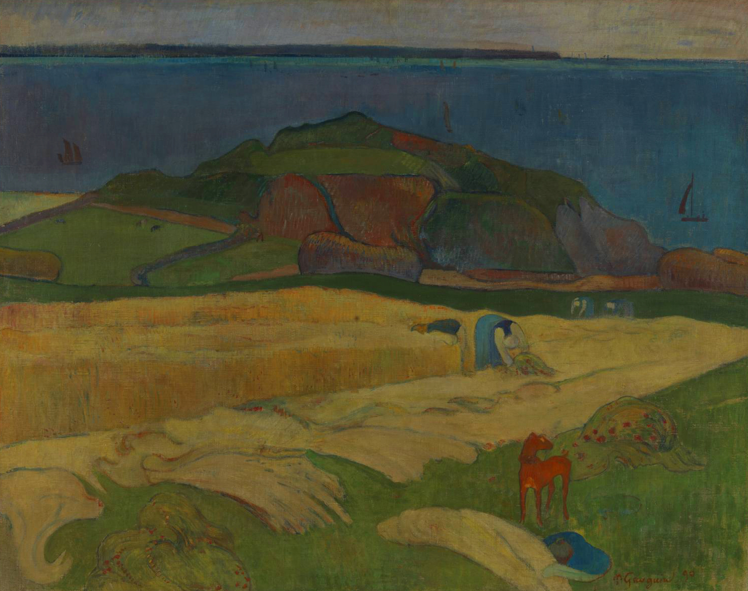 Harvest: Le Pouldu, 1890